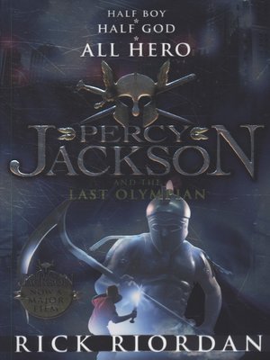 cover image of Percy Jackson and the last Olympian